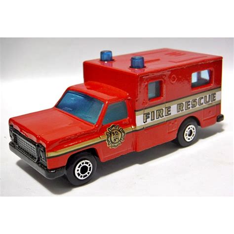 Matchbox - Chevrolet Fire Department EMT Ambulance