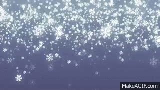 Falling Snowflakes Background Loop for Winter/Holidays on Make a GIF