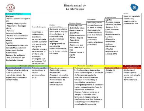 Historia Natural de La Tuberculosis | PDF | Tuberculosis | Epidemiología