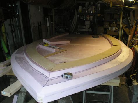 Building u.p the hovercraft hull. This is the underside | Hovercraft diy, Hull, Diy