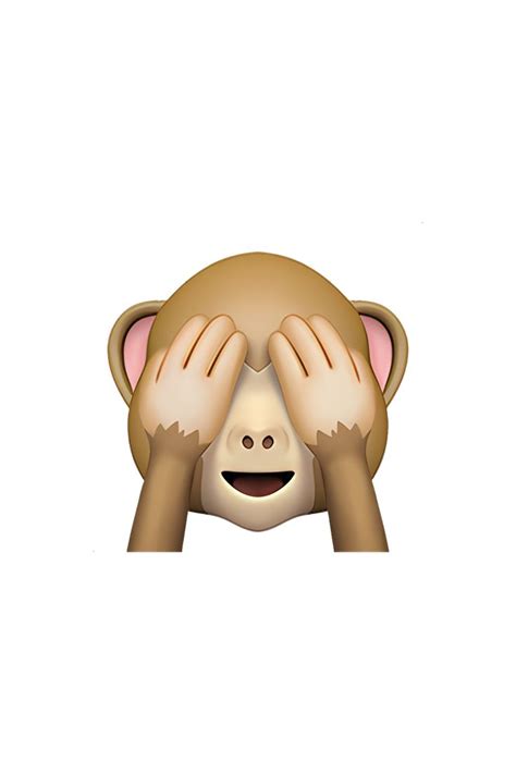 🙈 See-No-Evil Monkey Emoji in 2023 | Monkey emoji, Monkey covering eyes ...