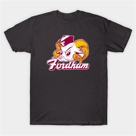 Vintage Fordham Rams Mascot - Fordham - T-Shirt | TeePublic