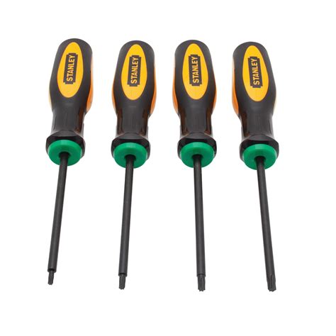 4 pc Standard Star Screwdriver Set - 60-042 | STANLEY Tools