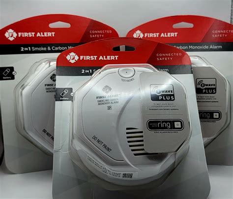 Tools & Home Improvement Fire Safety First Alert 2-in-1 Z-Wave Smoke Detector & Carbon Monoxide ...