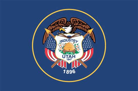 Utah State Flag - USA Flags - Free Printable Flags