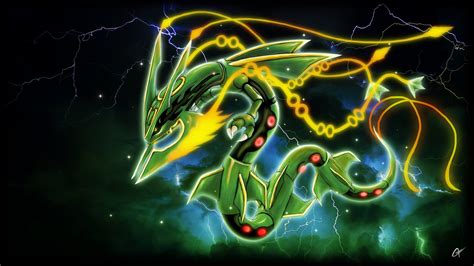 Shiny Rayquaza Wallpaper - WallpaperSafari