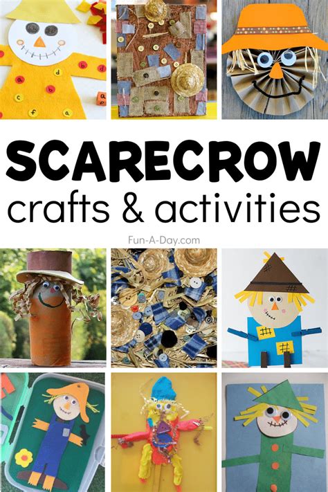 20 Preschool Scarecrow Crafts and Activities - Fun-A-Day!