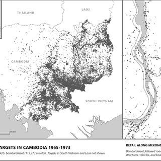 US bombing targets within Cambodia between 1965 and 1973. | Download Scientific Diagram