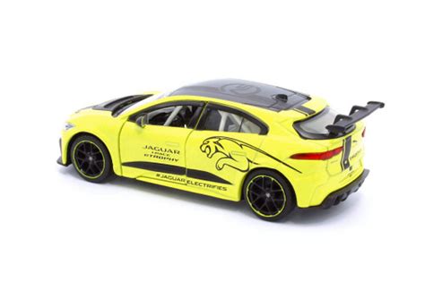 Jaguar I-Pace eTrophy, Yellow - Showcasts TM0001JA - 1/36 scale Diecast ...