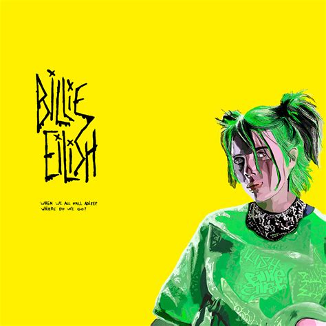 Billie Eilish Album Cover on Behance