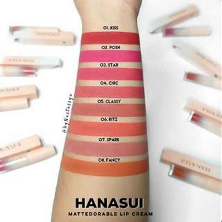 HANASUI MATTEDORABLE LIP CREAM - LIPCREAM HANASUI - LIP MATTE / LIPSTICK / LIPGLOSS / LIP GLOSS ...