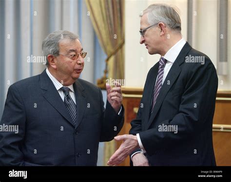 Yevgeny Primakov President of the Russian Chamber of Industry and ...