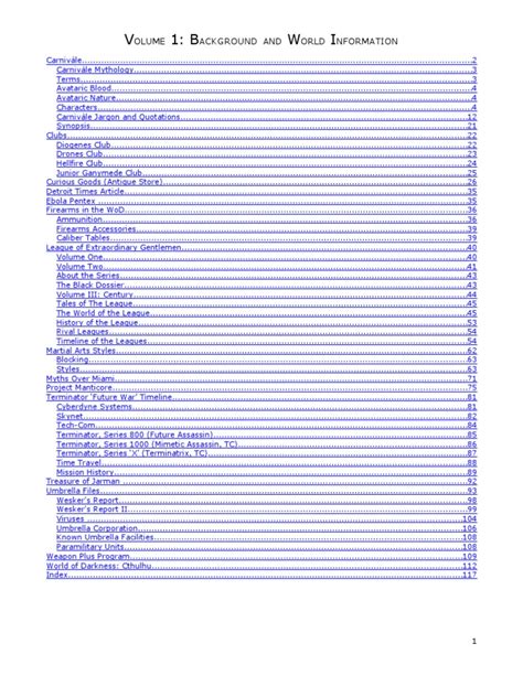 World of Darkness Non-Player Characters Volume 01 - Background World Information | PDF ...