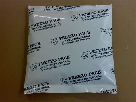 Plastic Frozen Gel Ice Packs, For Hospital at Rs 9/piece in New Delhi | ID: 7907023333