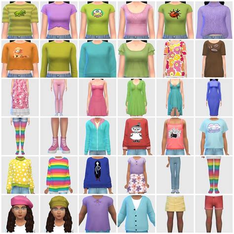 CLICK HERE TO DOWNLOAD MY OLD CC | Sims 4 mods clothes, Sims 4 collections, Sims 4 clothing