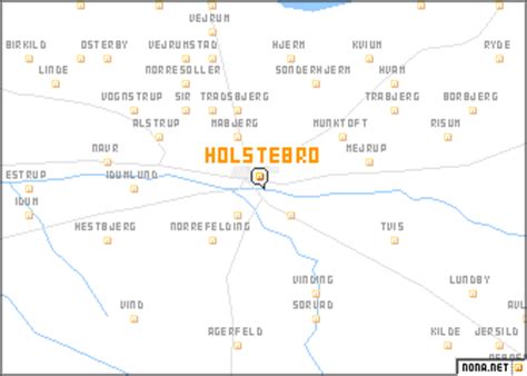 Holstebro Map - Denmark