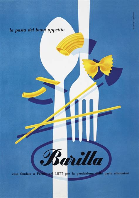 Barilla: i manifesti pubblicitari che hanno fatto storia - Panorama