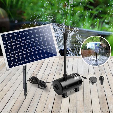 Gardeon 1400L/H Submersible Fountain Pump with Solar Panel