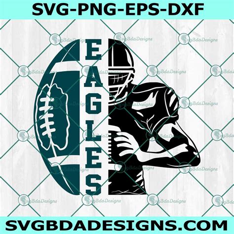 Eagles Football Player svg, Philadelphia Eagles Svg - SvgBdaDesigns