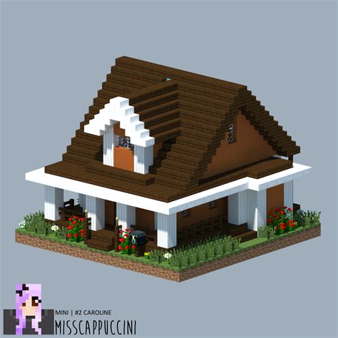 Small Cottage Small Dark Oak House Minecraft