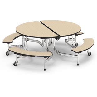 Mobile Oval Dining Table - Accent Environments