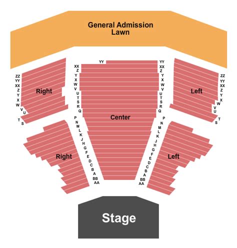 Evans Amphitheatre At Cain Park Seating - Cleveland