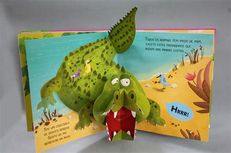 Crocodile Pop-Up Book