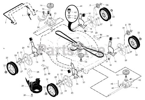 Husqvarna Riding Mower Parts Diagram Yth18542