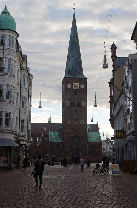 Aarhus Cathedral morning evening light on Behance