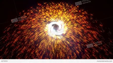 Fireworks Pinwheel Catherine Wheel Loop Stock Animation | 4279355