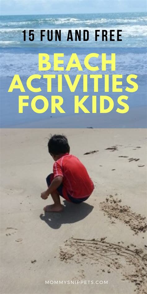 15 Fun and Free Beach Activities for Kids - Mommy Snippets