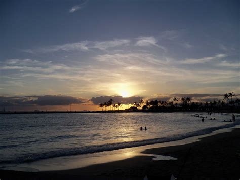 waikiki sunset - Hawaii Pictures