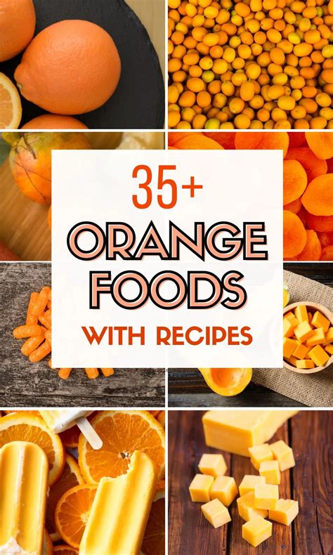 35 Orange Foods With Recipes—Have You Tried Them All? | Babaganosh