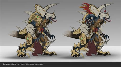 ArtStation - Saurus Warrior Ideas