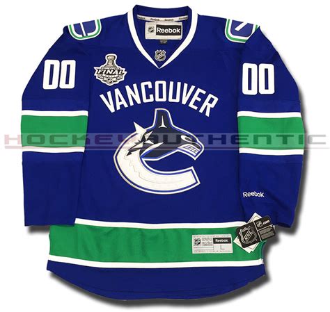 ANY NAME AND NUMBER VANCOUVER CANUCKS 2011 STANLEY CUP FINALS PREMIER – Hockey Authentic