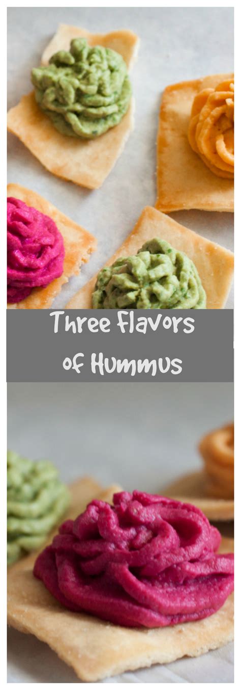 Three Flavors of Hummus - Kitchen Coup