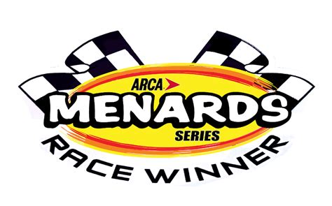 Arca Menards Series Race Winner Sticker Logo (Non Year Specific ...