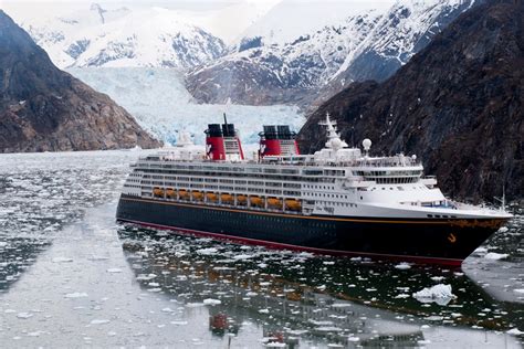 Disney Wonder Cruises Through Tracy Arm Fjord During Inaugural Alaskan Voyage | Disney Parks Blog