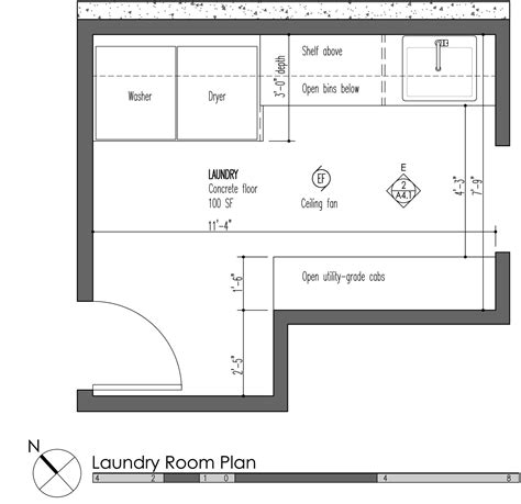 Laundry Utility Room Floor Plans - floorplans.click