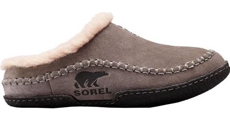 Sorel Suede Falcon Ridge Slippers for Men - Lyst