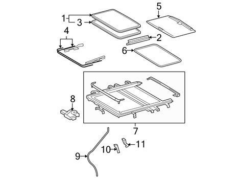 Toyota Highlander Sunroof Drain Diagram - diagramwirings