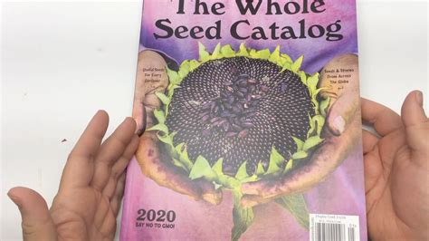 2020 Whole Seed Catalog from Baker Creek Heirloom Seed Company @RareSeedsBC - YouTube