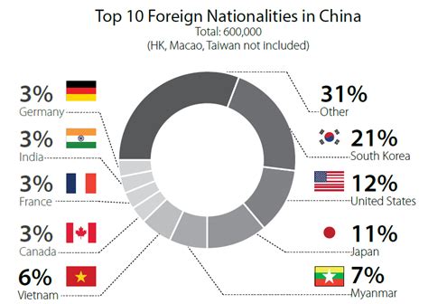 China expat employment market information