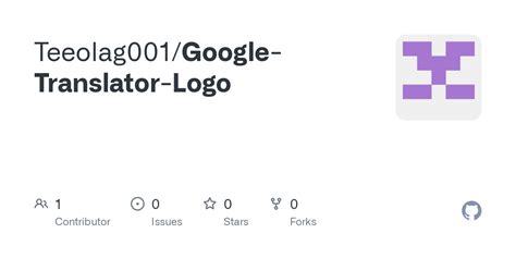 GitHub - Teeolag001/Google-Translator-Logo