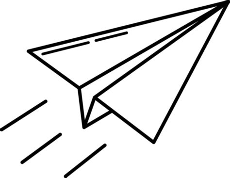 paper airplane - Clip Art Library