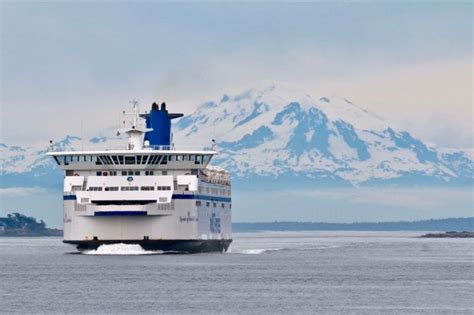 Ferry From Vancouver To Victoria Bc Canada