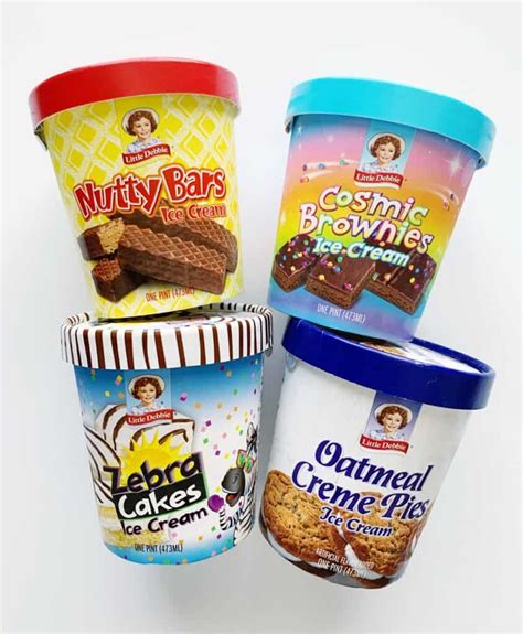 We Tried The New Little Debbie Ice Cream Flavors - Here's How They Taste