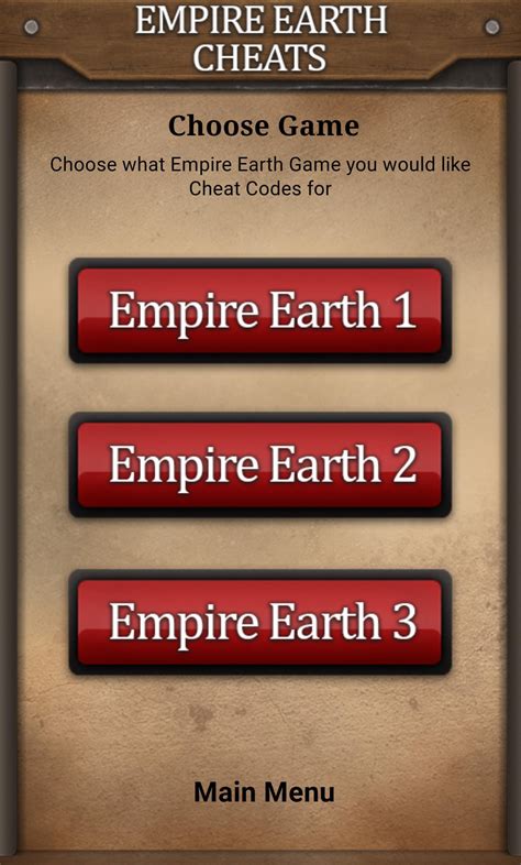 Empire Earth Cheats - moxatx