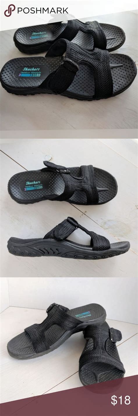 Skechers Outdoor Lifestyle slip-on sandals 7 | Slip on sandal, Skechers ...