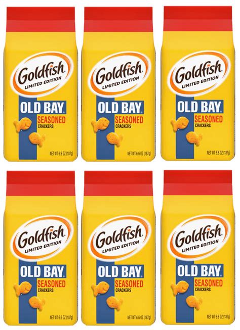 Old Bay Goldfish Crackers Limited Edition 6 Pack - Walmart.com